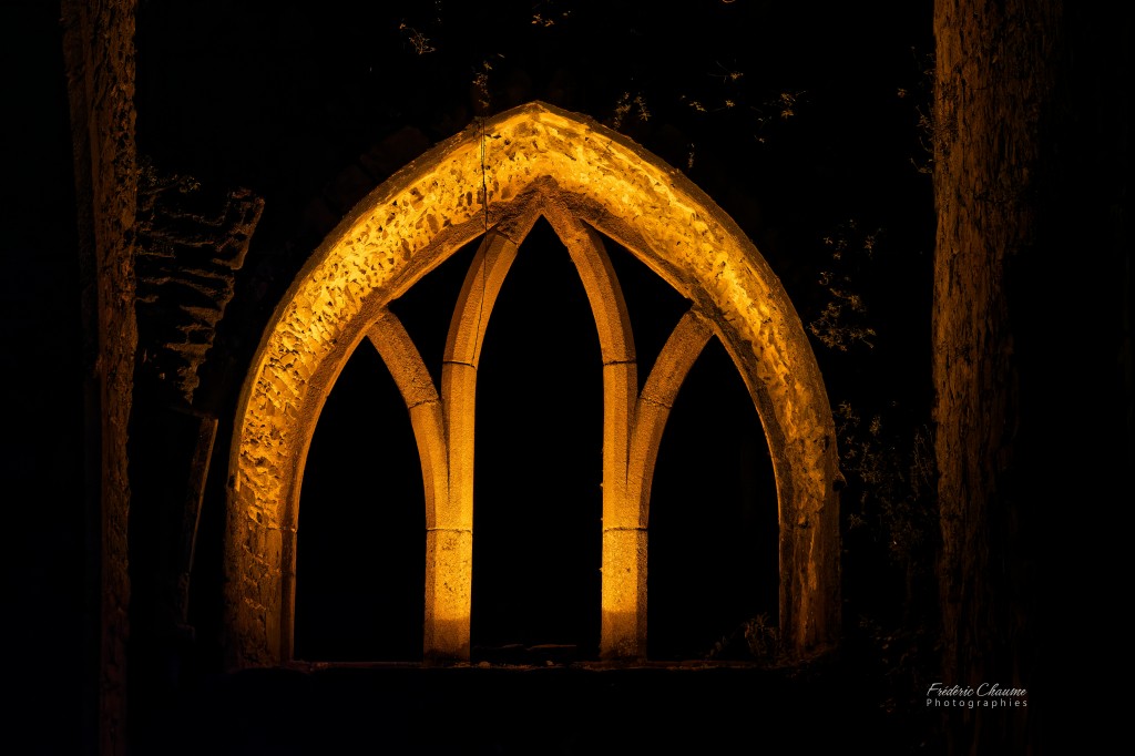 illumination à l'abbaye