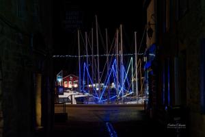 illuminations sur le port