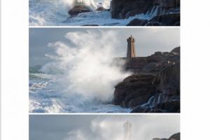 Tempête sur Ploumanac'h