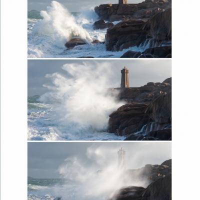 Tempête sur Ploumanac'h